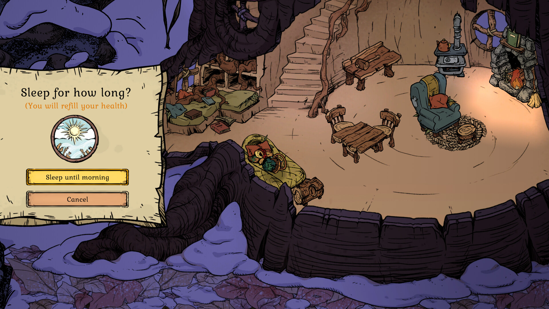 Winter Burrow Gameplay Screenshot 5